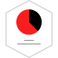 Pie chart icon 64x64