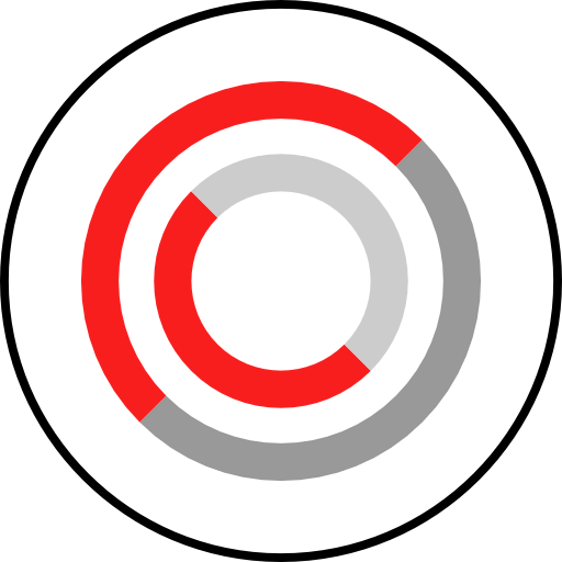 Pie chart biểu tượng