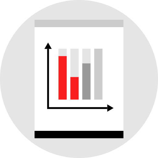 Bar chart icon