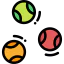 Теннисные мячи иконка 64x64