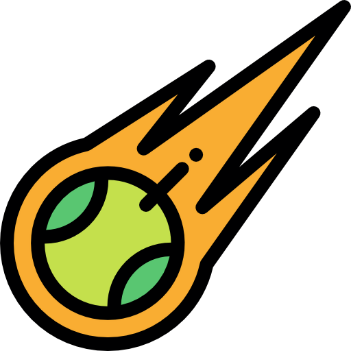 Tennis ball icône