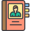 Contact book biểu tượng 64x64