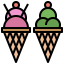 Ice cream icon 64x64