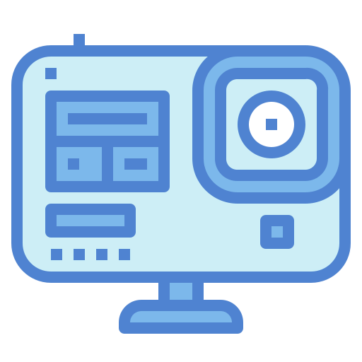 Action camera icon