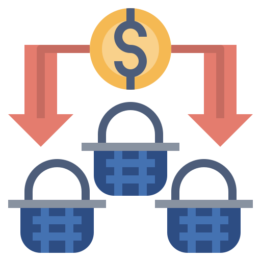 Diversification icon