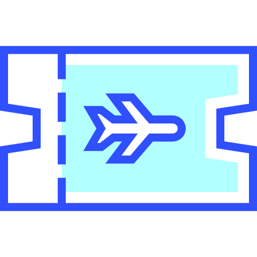 Boarding pass icon