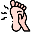 Foot massage ícone 64x64