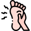 Foot massage icon 64x64