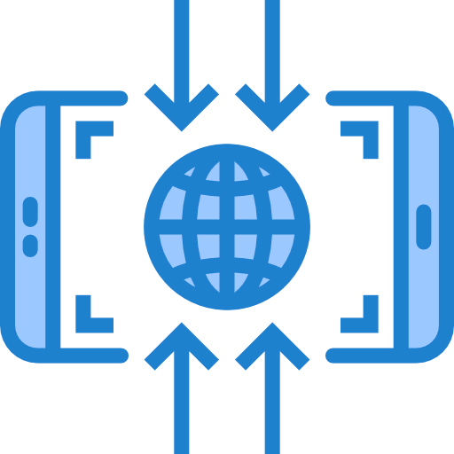 Globe grid ícono