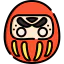 Daruma ícone 64x64