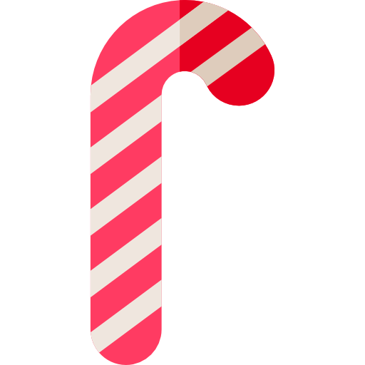 Candy cane icon