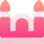 Inflatable castle icon 64x64