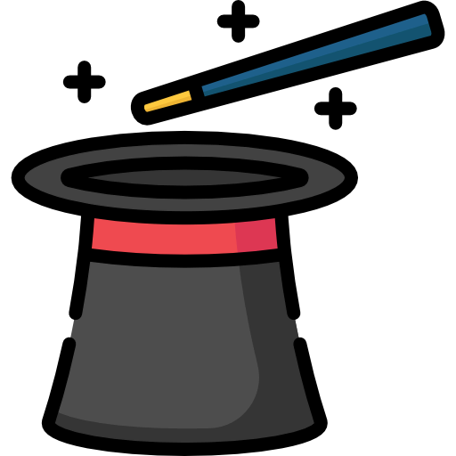 Magic hat icon