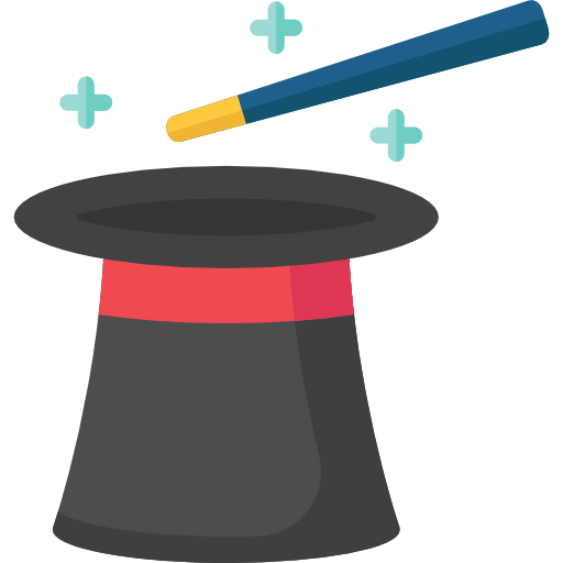 Magic hat icon