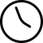 Round clock ícono 64x64