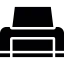 Black printer  icon 64x64