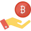 Bitcoin biểu tượng 64x64