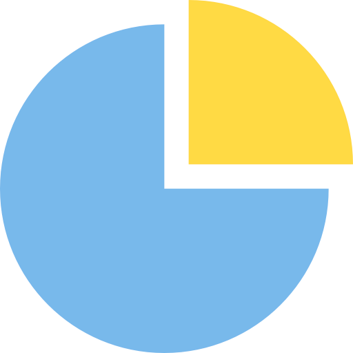 Pie chart 图标