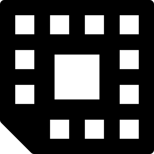 Microprocessor ícono