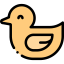 Rubber duck icône 64x64