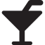 Cocktail with straw biểu tượng 64x64