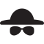 Hat and Sunglasses biểu tượng 64x64