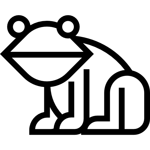 Frog Facing Left icon