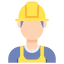 Construction worker 图标 64x64