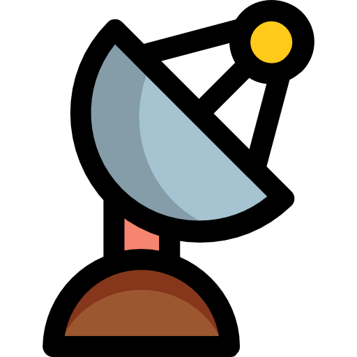 Satellite dish icon