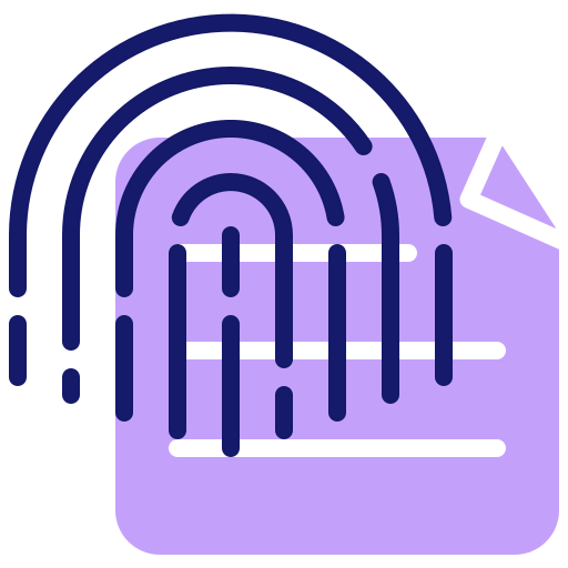 Fingerprint icon