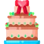 Wedding cake icon 64x64