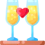 Champagne glass ícono 64x64