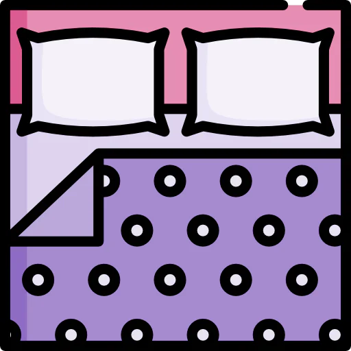Double bed icon