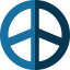 Peace symbol ícone 64x64