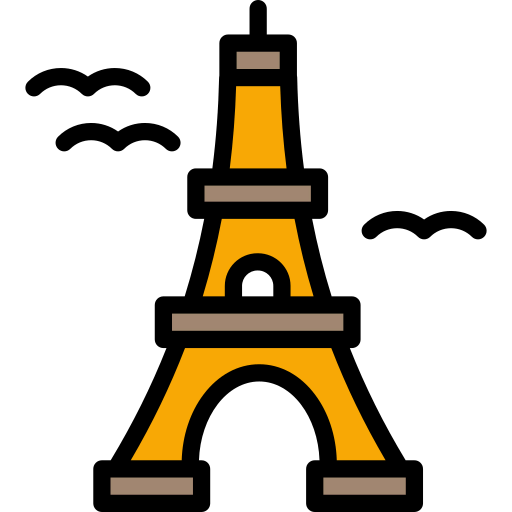 Eiffel tower Ikona