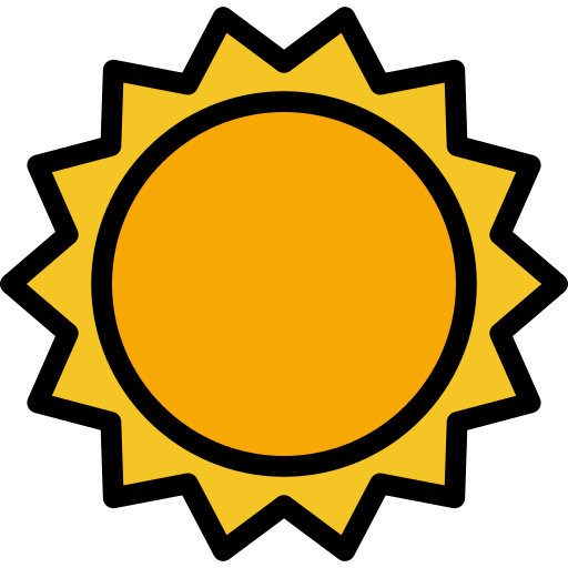 Sun icon
