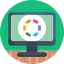 Color wheel icône 64x64