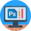 Adobe photoshop іконка 64x64