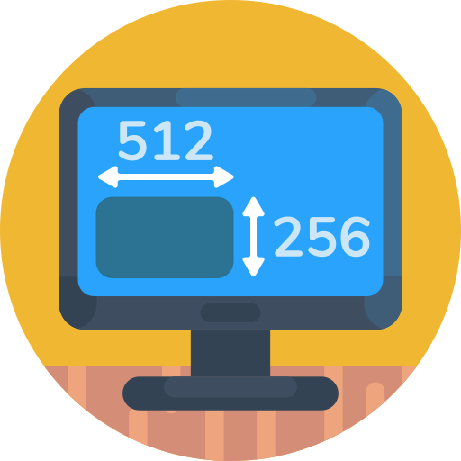 Desktop computer icon
