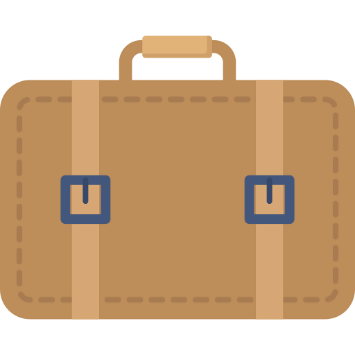 Travel luggage Ikona