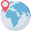 Map pin icon 64x64