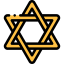 Star of david icon 64x64