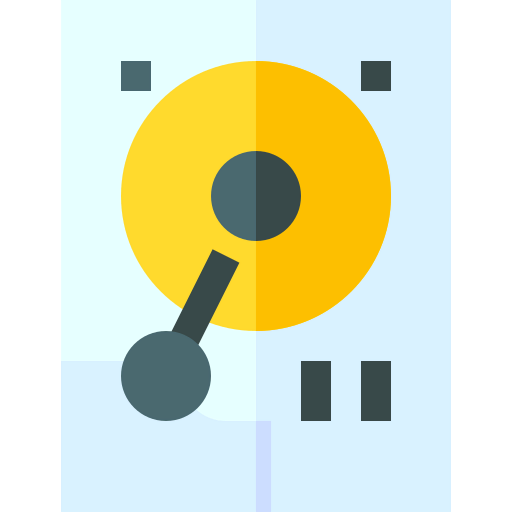 Hard disk icon