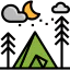 Camping tent іконка 64x64