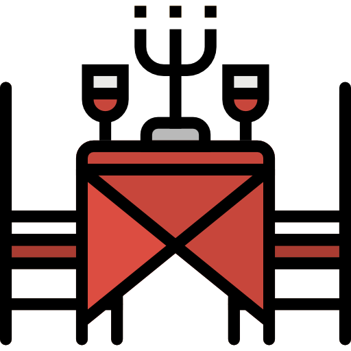 Dinner table icon