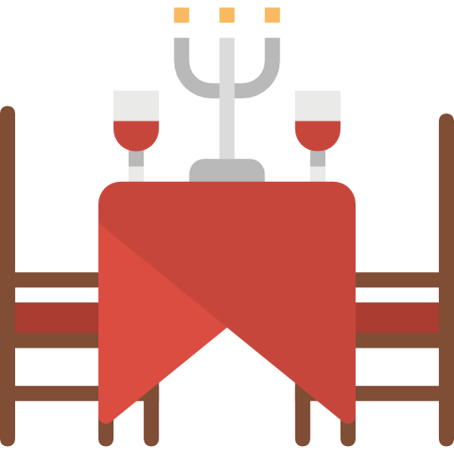Dinner table icon