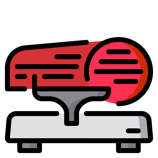 Meat slicer icon