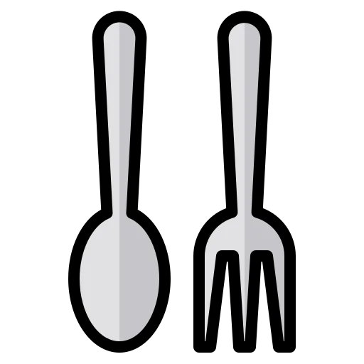 Spoon and fork アイコン