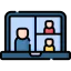 Online meeting icon 64x64