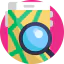 Magnifying glass biểu tượng 64x64